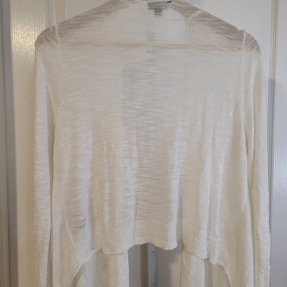 Torrid White Knit Cardigan 00 - Picture 4 of 7